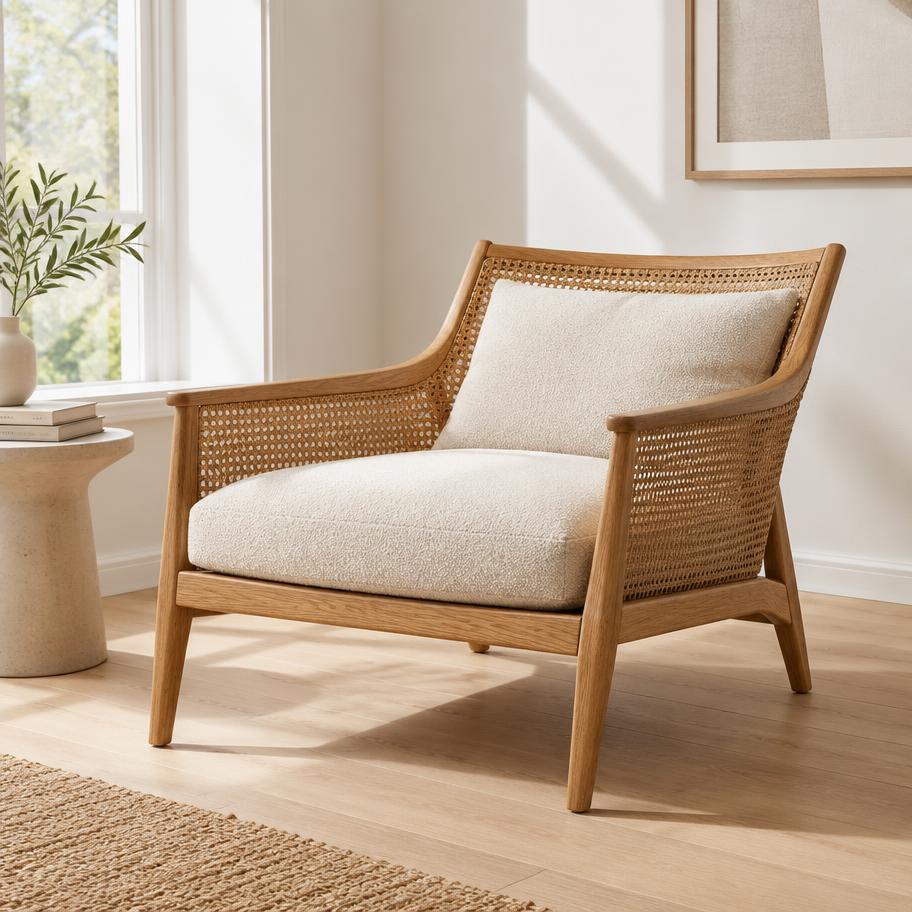 Sol Cane Lounge Chair